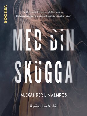 cover image of Med din skugga